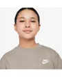 Sweat Garçon K NSW CLUB FLC CREW LS LBR Beige