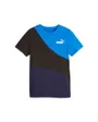 T-shirt manches courtes Enfant JR PP CAT TEE B Bleu