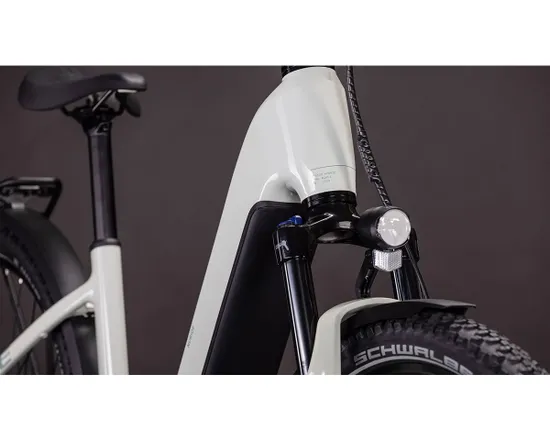 VTC électrique NURIDE HYBRID PERFORMANCE 600 Blanc/Gris