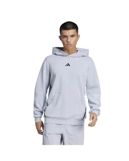 Sweat à capuche Homme D4T HOODIE Gris