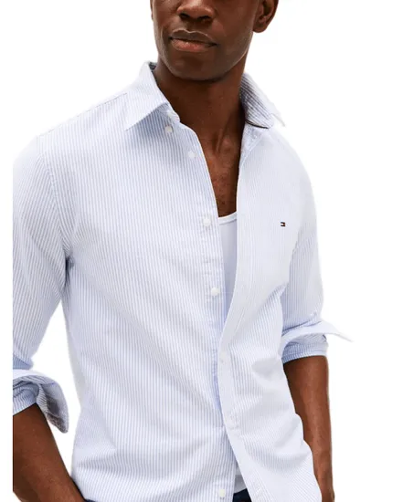 Chemise Homme HERITAGE OXFORD STRIPE RF SHIRT Bleu