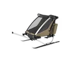 Remorque pour enfant 2 places CHARIOT CROSS G3 Khaki
