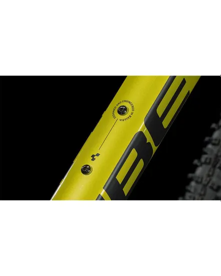 VTT semi rigide Unisexe ANALOG Jaune/Noir