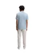 Polo Homme PASSERZIP Bleu Clair