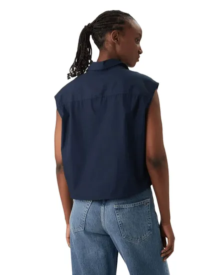Chemisier Femme TJW Tie Front Poplin