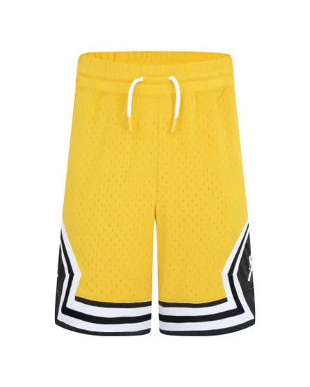 Short Garçon JDN AIR DIAMOND SHORT Jaune