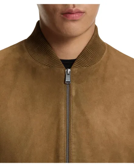 Veste zippée Homme H-MULLER Brun Clair