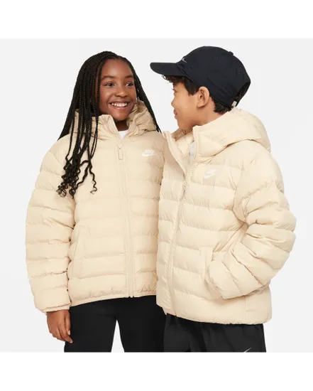 Doudoune à capuche Enfant plus agé K NSW LOW SYNFL JKT ADP Beige