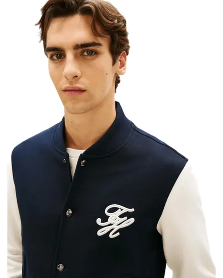 Veste Bomber Homme Script Colorblock