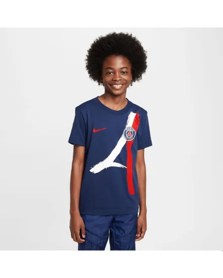 Maillot de football Enfant PSG U NK ICONIC AW TEE Bleu