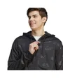 Sweat zip à capuche Homme BL FZ HD Q4 Noir