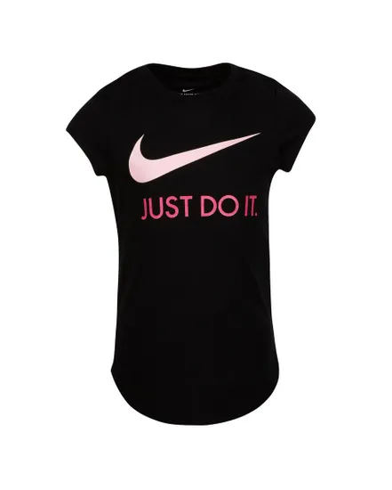 T-shirt manches courtes Enfant NKG SWOOSH JDI S/S TEE Noir