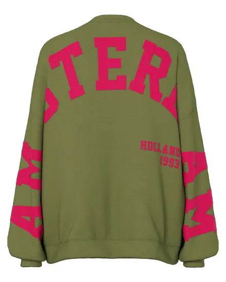 Sweat Fille PCFANY LS O-NECK OVERSIZED