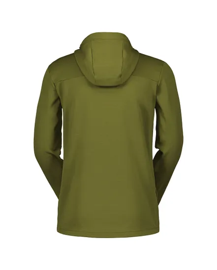 Sweat polaire Homme DEFINED MID HOODY PULLOVER Vert Sapin