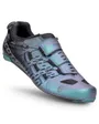 Chaussures Triathlon Unisexe ROAD TRI CARBON Vert/Noir