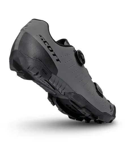 Chaussures VTT Unisexe MTB COMP BOA® REFLECTIVE Gris/Noir