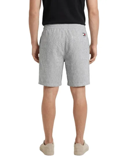 Short Homme Linen Blend Stripe