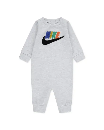 Combinaison Bébé NKN CLUB CHENILLE COVERALL Gris