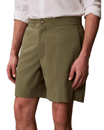 Shorts Homme Straight Seersucker Elastic 7