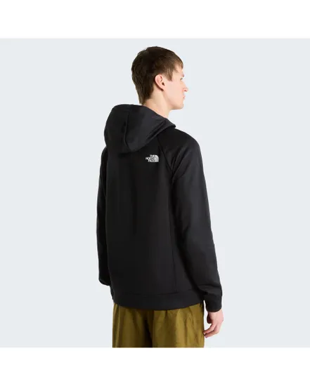 Sweat à capuche Homme M REAXION 2.0 HOODED SWEATER-GRAPHIC Noir