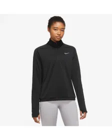 Sweatshirt à manches longues Femme W NK DF PACER HZ Noir