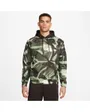 Sweat à capuche manches longues Homme M NK TF HD CAMO AOP Vert