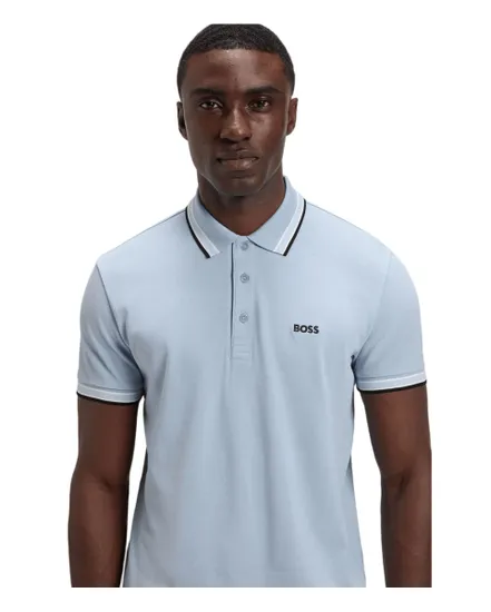 Polo Homme PADDY Bleu Clair/Pastel