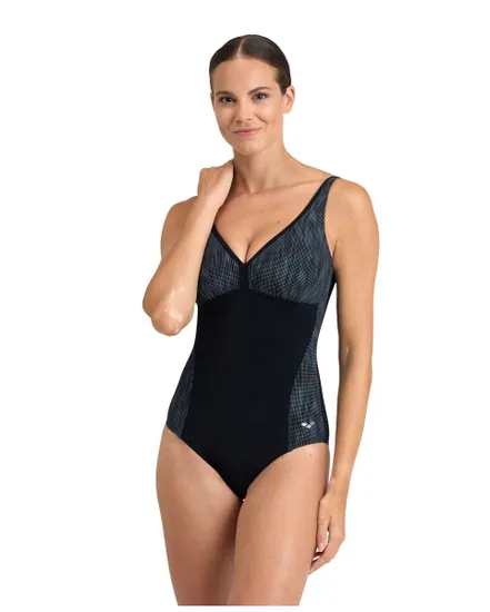 Maillot de natation Femme WOMEN S BODYLIFT SWIMSUIT LUCIA U BACK C CUP Noir