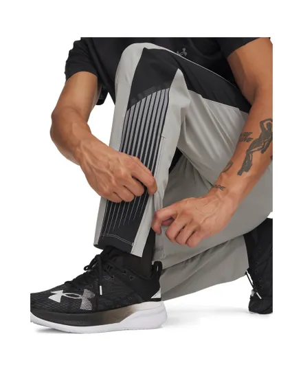 Pantalon de survetement Homme UA VELOCITI STORM PANT Gris