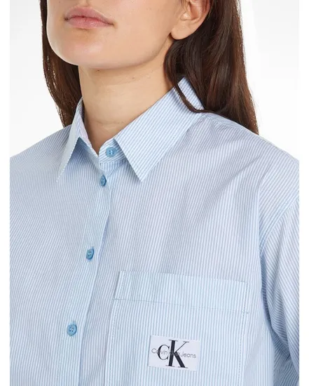Chemise Femme WOVEN LABEL RELAXED Bleu