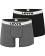 Lot De 2 Boxers Homme Vintage Heather