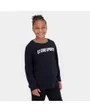T-shirt manches longues GRAPHIQUE Enfant Noir