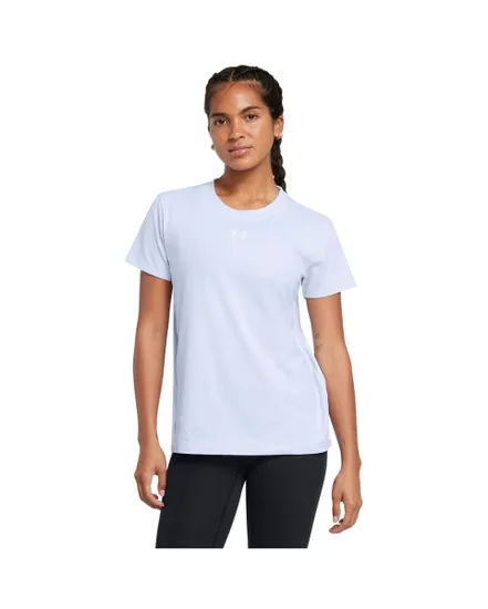 T-shirt MC Femme UA RIVAL CORE SS Bleu