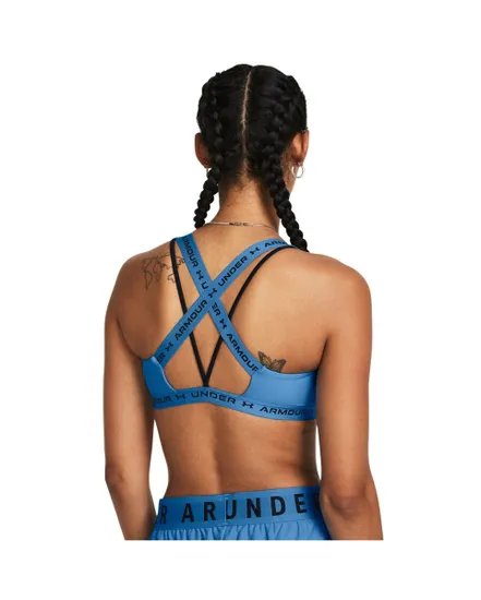 Brassière Femme CROSSBACK LOW Bleu