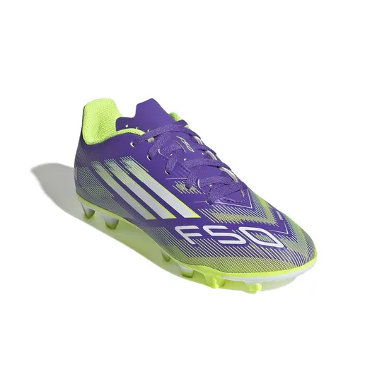 Crampons de football Enfant F50 CLUB FG/MG J Violet