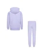 Ensemble sweat et pantalon Fille MJ ESSENTIALS FLC PO SET Violet