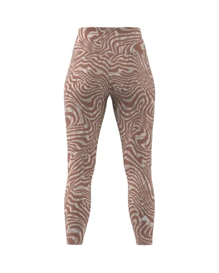 Legging mi-long Femme YGA ESS AOP 78 Beige