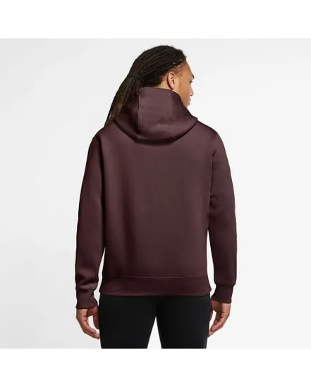 Sweat à capuche Femme M NSW CLUB HOODIE PO BB Marron