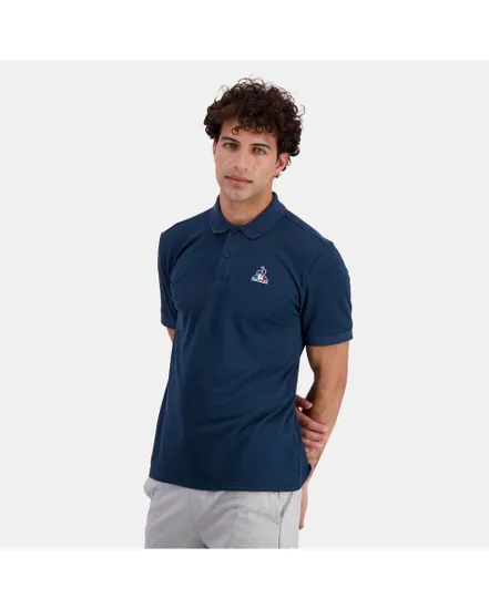 Polo Homme ESS SS N1 M Bleu