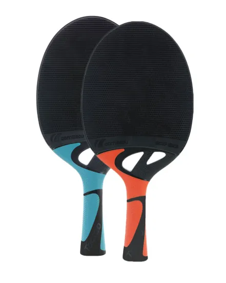 Lot 2 raquettes TACTEO PACK DUO Noir