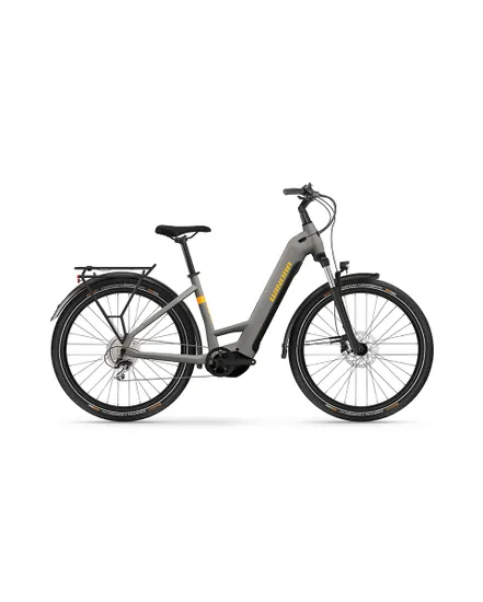 Vélo électrique trekking Unisexe YUCATAN X8 LOW Gris