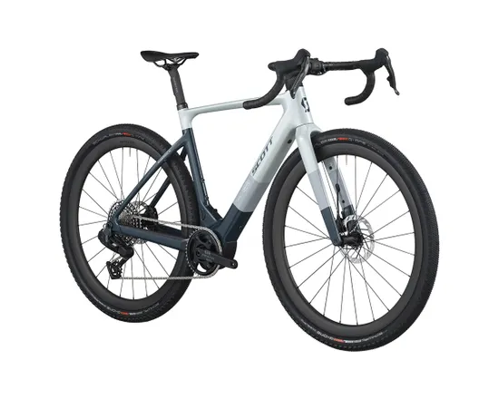 Vélo de gravel électrique SOLACE GRAVEL 20 Bleu Calmar/Gris Beluga