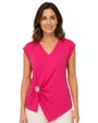 T-Shirt Femme T-Shirt Fashion Avec Application Métallique