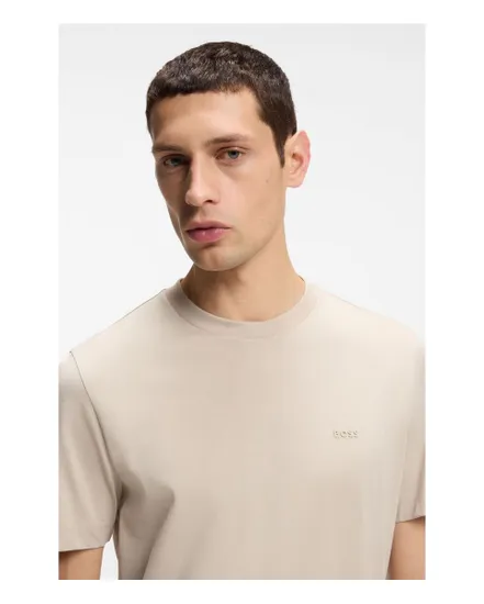 T-shirt col rond Homme THOMPSON Beige Clair