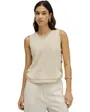 Top Femme Lurex Maille Avec Boutons