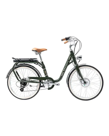 Vélo électrique urbain Unisexe ELC01 26 400 Wh Vert