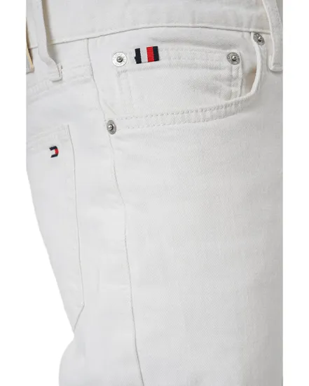 Jean Homme Denton Slim Straight Fit Blanc