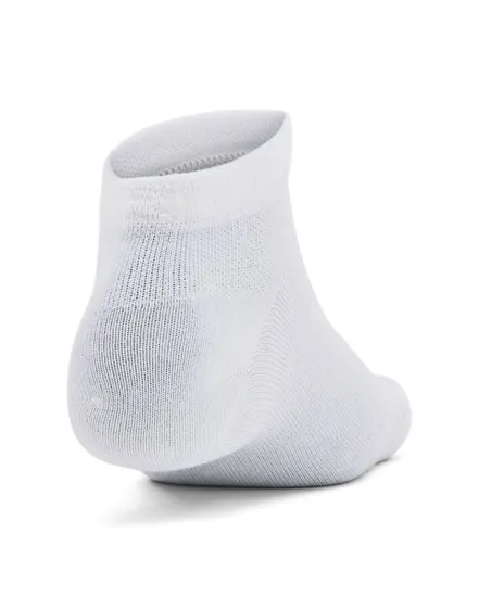 Socquettes Unisexe UA ESSENTIAL LOW CUT 3PK Blanc