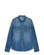 Chemise Jean Femme VMMARIA LS Denim Slim Shirt