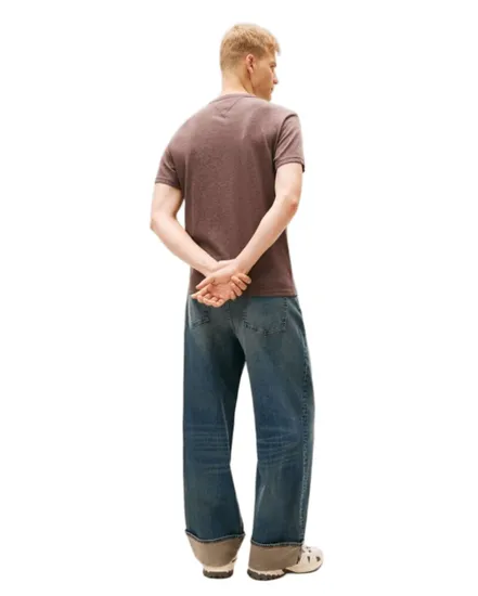 T-shirt col rond Homme REG BADGE TEE EX Marron